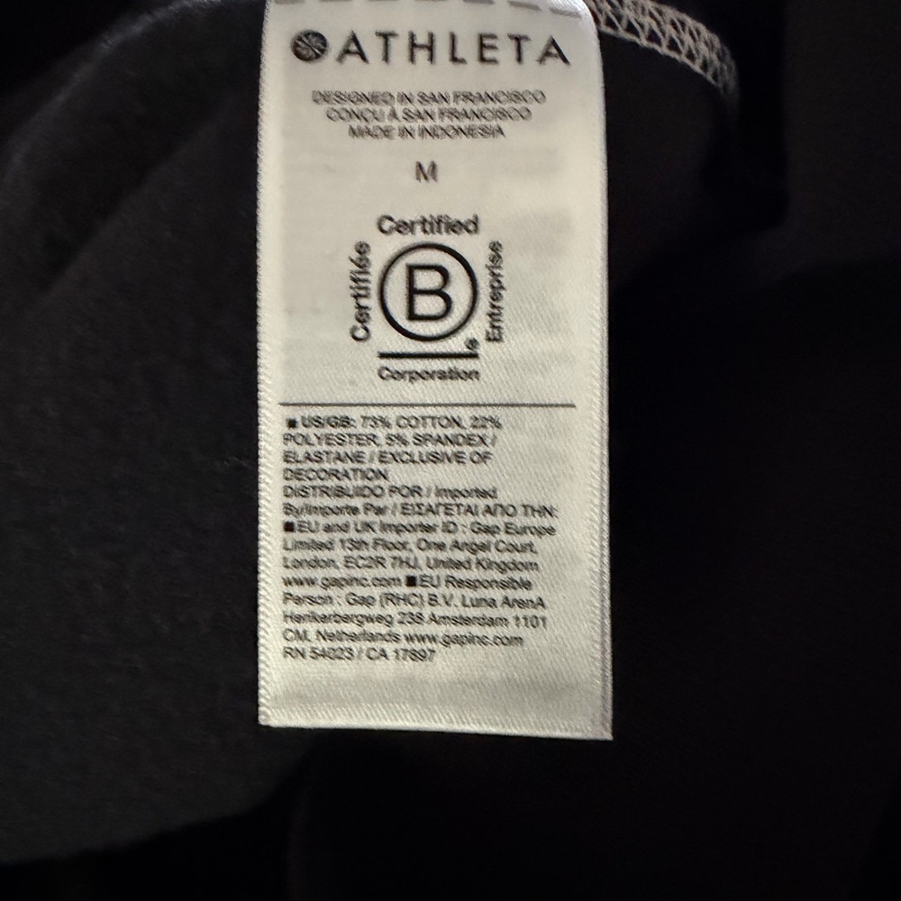 Athleta Forever Fleece 1/2 Zip High Hip Sweatshirt - Picture 7 of 8